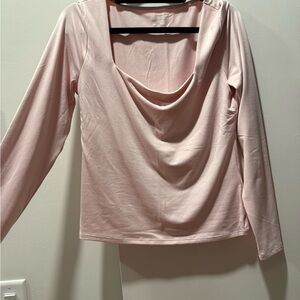 Hollister Light Pink Long Sleeve Top